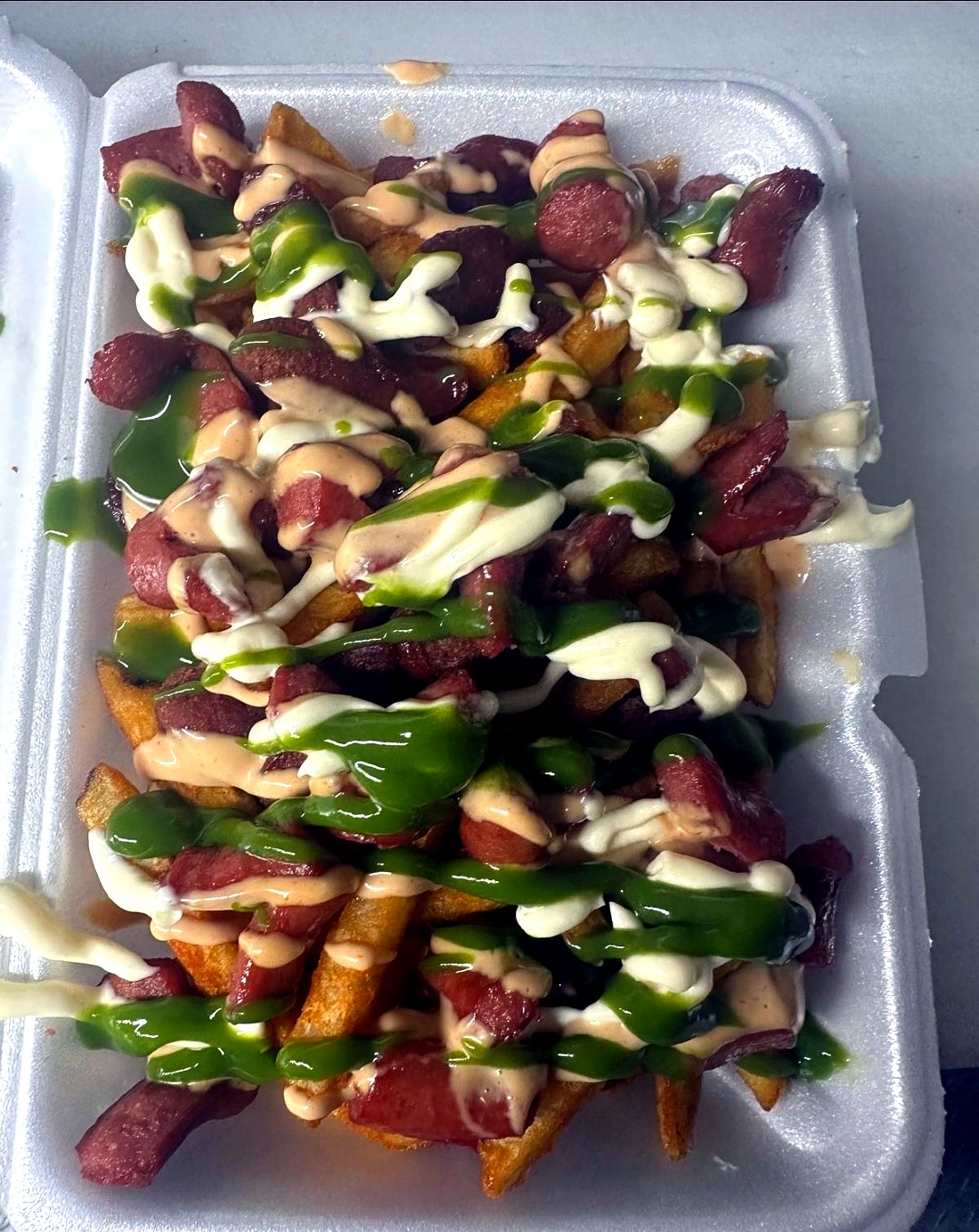 Salchipapas
